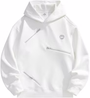 Doraemon Cartoon Robot Logo Oversized Knit Pullover Hoodie Unisex 4320198D