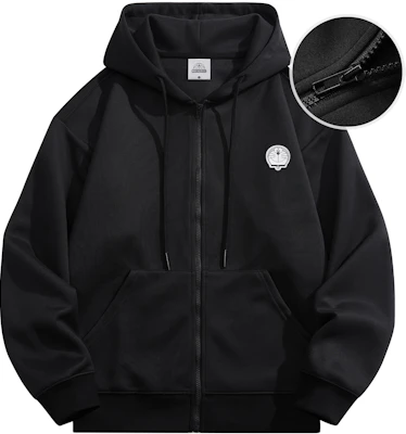 哆啦A夢刺繡標誌休閒連帽外套 - 男女適用卡通設計 23256DLA33066G33531D Buy 哆啦A夢刺繡標誌休閒連帽外套 - 男女適用卡通設計 23256DLA33066G33531D