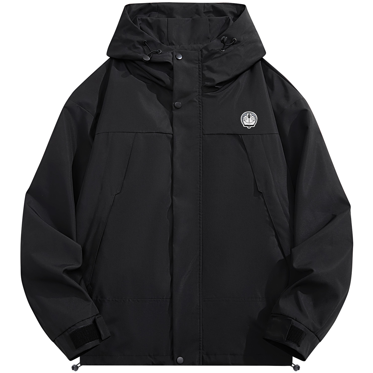 Doraemon Outdoor Waterproof Windbreaker Jacket with Cartoon Logo Unisex 231388DLAJK891133537D