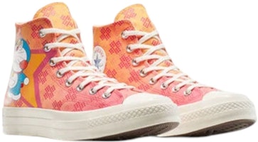 Doraemon x Converse Chuck 70 Hi Emas Habanero A15790C Lookbook Doraemon x Converse Chuck 70 Hi Emas Habanero A15790C