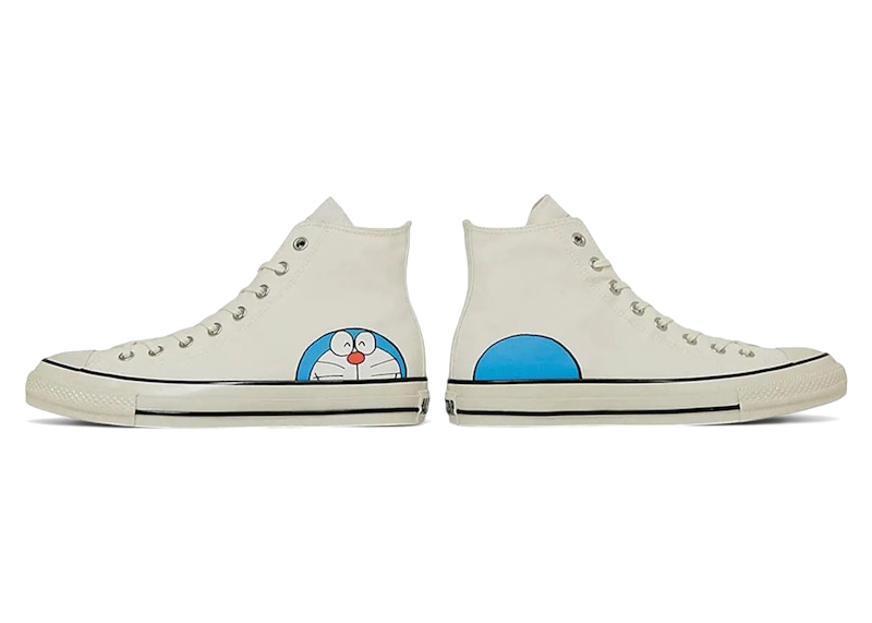 Order Doraemon x Converse Chuck Taylor All Star Tinggi ''55th Anniversary Pack - Off White'' 31315001