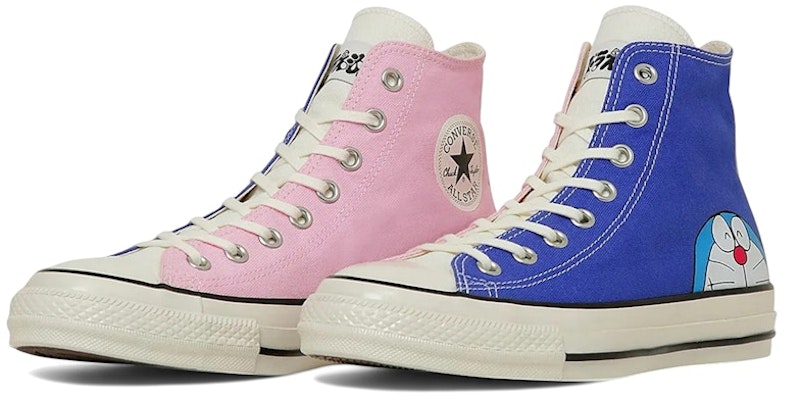 Doraemon x Converse Chuck Taylor All Star Aged FP High '55th Anniversary Pack - Blue' 31315000 Order Doraemon x Converse Chuck Taylor All Star Aged FP High '55th Anniversary Pack - Blue' 31315000