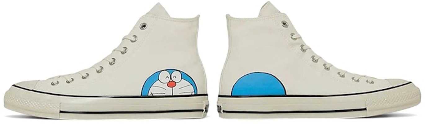 Doraemon x Converse Chuck Taylor All Star Aged FP High '55th Anniversary Pack - Off White' 31315001 Order Doraemon x Converse Chuck Taylor All Star Aged FP High '55th Anniversary Pack - Off White' 31315001