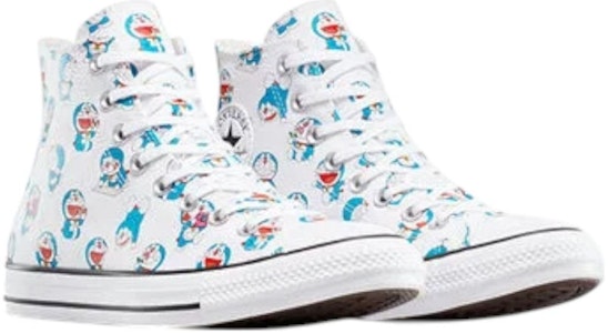 哆啦A夢 x Converse Chuck Taylor All Star 高筒 白色 A15791C Lookbook 哆啦A夢 x Converse Chuck Taylor All Star 高筒 白色 A15791C