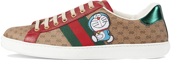 ドラえもん×グッチ エース ベージュGG 655021-2SZ10-9765 Buy ドラえもん×グッチ エース ベージュGG 655021-2SZ10-9765