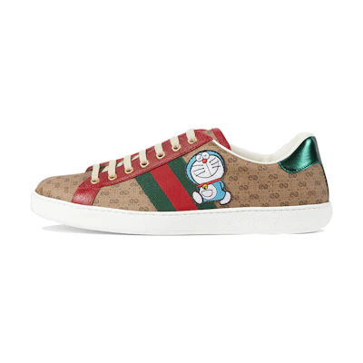 Doraemon Gucci Ace 'Beige Monogram'