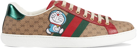 ドラえもん×グッチ エース ベージュGG 655021-2SZ10-9765 Order ドラえもん×グッチ エース ベージュGG 655021-2SZ10-9765