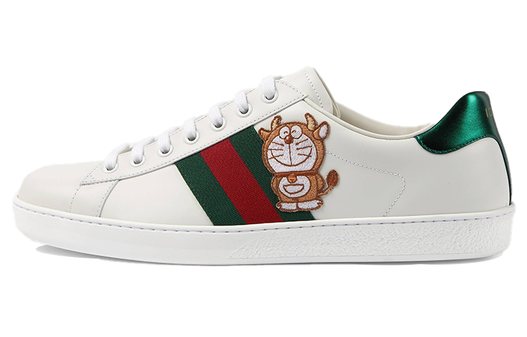 Buy Doraemon x Gucci Ace 'Patch Iblis Gading' 655060-0FIU0-9091