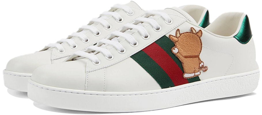 Doraemon x Gucci Ace 'Patch Iblis Gading' 655060-0FIU0-9091 Lookbook Doraemon x Gucci Ace 'Patch Iblis Gading' 655060-0FIU0-9091