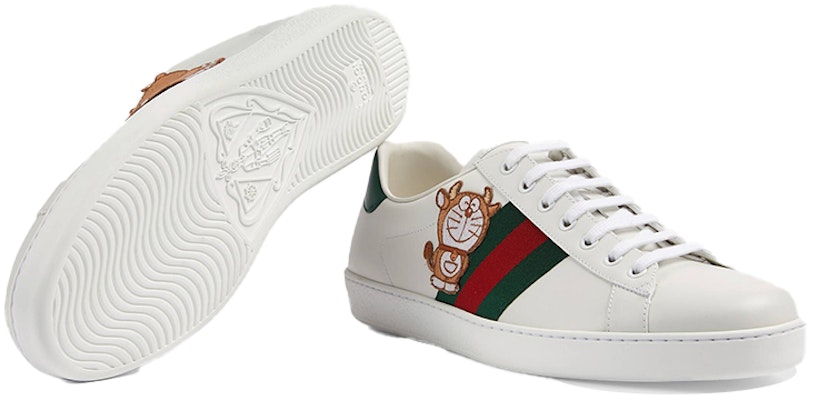 Doraemon x Gucci Ace 'Patch Iblis Gading' 655060-0FIU0-9091 Sizing Doraemon x Gucci Ace 'Patch Iblis Gading' 655060-0FIU0-9091