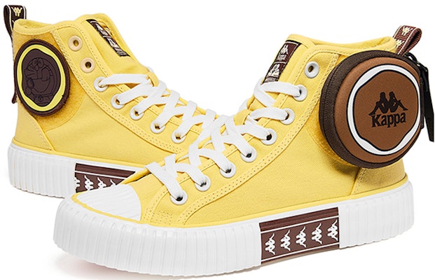 Kappa 哆啦A梦联名经典高帮'黄色' KPCTFVS79-216 Shop Kappa 哆啦A梦联名经典高帮'黄色' KPCTFVS79-216