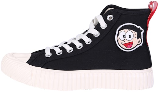 Kappa 哆啦A梦联名高帮帆布鞋‘黑色绑带’ K09Y5VS82-990 Buy Kappa 哆啦A梦联名高帮帆布鞋‘黑色绑带’ K09Y5VS82-990