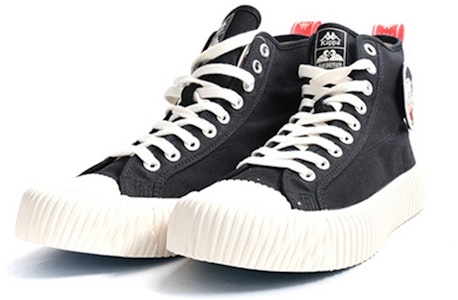 Kappa 哆啦A梦联名高帮帆布鞋‘黑色绑带’ K09Y5VS82-990 Lookbook Kappa 哆啦A梦联名高帮帆布鞋‘黑色绑带’ K09Y5VS82-990