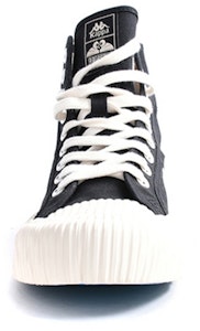 Kappa 哆啦A梦联名高帮帆布鞋‘黑色绑带’ K09Y5VS82-990 Shop Kappa 哆啦A梦联名高帮帆布鞋‘黑色绑带’ K09Y5VS82-990