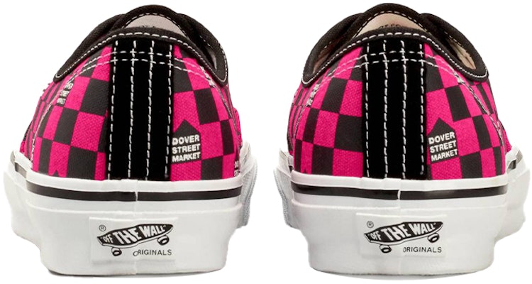 Vans DSM x Vault Fluro Rebellion Og Authentic LX 'Pink Black White' VN0A4BV95AH Shop Vans DSM x Vault Fluro Rebellion Og Authentic LX 'Pink Black White' VN0A4BV95AH