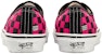 Vans DSM x Vault Fluro Rebellion OG Authentic LX 'Pink Hitam Putih'. VN0A4BV95AH