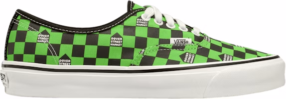 Dover Street Market x Vans OG Authentic LX 'DSM Checkerboard - Green Gecko' VN0A4BV95AG Dover Street Market x Vans OG Authentic LX 'DSM Checkerboard - Green Gecko' VN0A4BV95AG