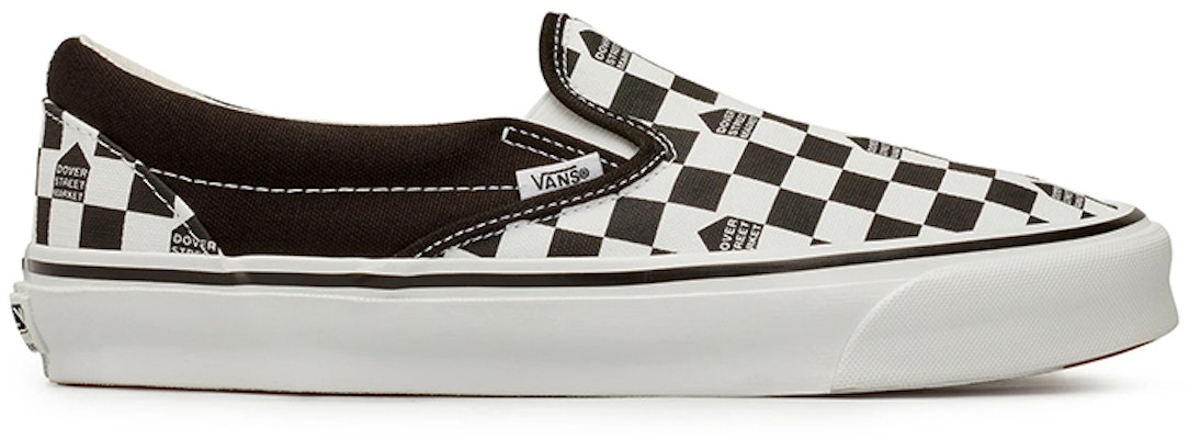 Dover Street Market x Vans OG Classic Slip-On LX 'Ajedrez Blanco Negro' VN0A45JK2GZ Order Dover Street Market x Vans OG Classic Slip-On LX 'Ajedrez Blanco Negro' VN0A45JK2GZ