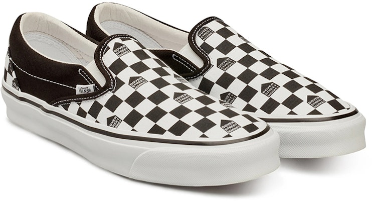 Dover Street Market x Vans OG Classic Slip-On LX 'Black White Checkerboard' VN0A45JK2GZ Lookbook Dover Street Market x Vans OG Classic Slip-On LX 'Black White Checkerboard' VN0A45JK2GZ