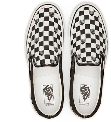 Dover Street Market x Vans OG Classic Slip-On LX 'Black White Checkerboard' VN0A45JK2GZ Shop Dover Street Market x Vans OG Classic Slip-On LX 'Black White Checkerboard' VN0A45JK2GZ