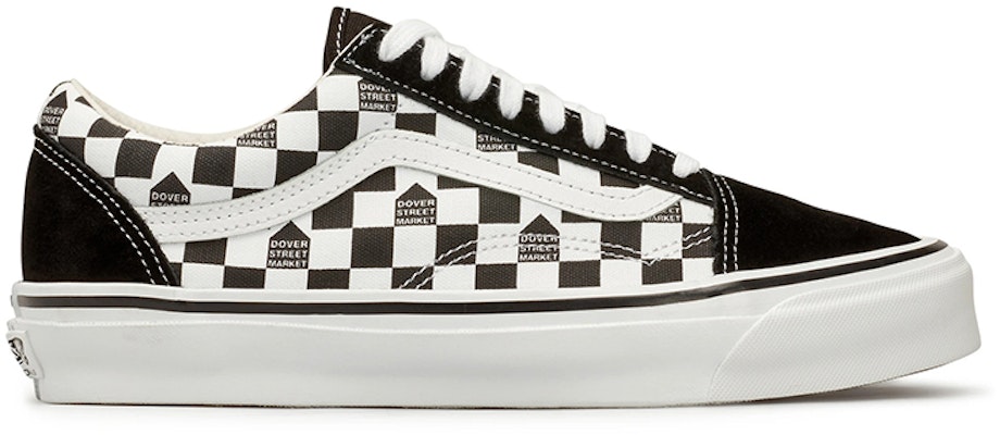 Vans Dover Street Market x Vault OG Old Skool LX Hitam/'Putih' VN0A36C82GZ Order Vans Dover Street Market x Vault OG Old Skool LX Hitam/'Putih' VN0A36C82GZ