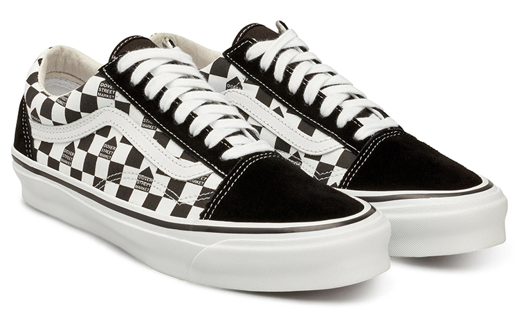 Lookbook Vans Dover Street Market x Vault OG Old Skool LX Hitam/'Putih' VN0A36C82GZ