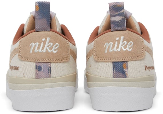 Doyenne Skateboards x Nike SB Blazer Low 'Harmony of Opposite' DZ3406-100 Details for Doyenne Skateboards x Nike SB Blazer Low 'Harmony of Opposite' DZ3406-100