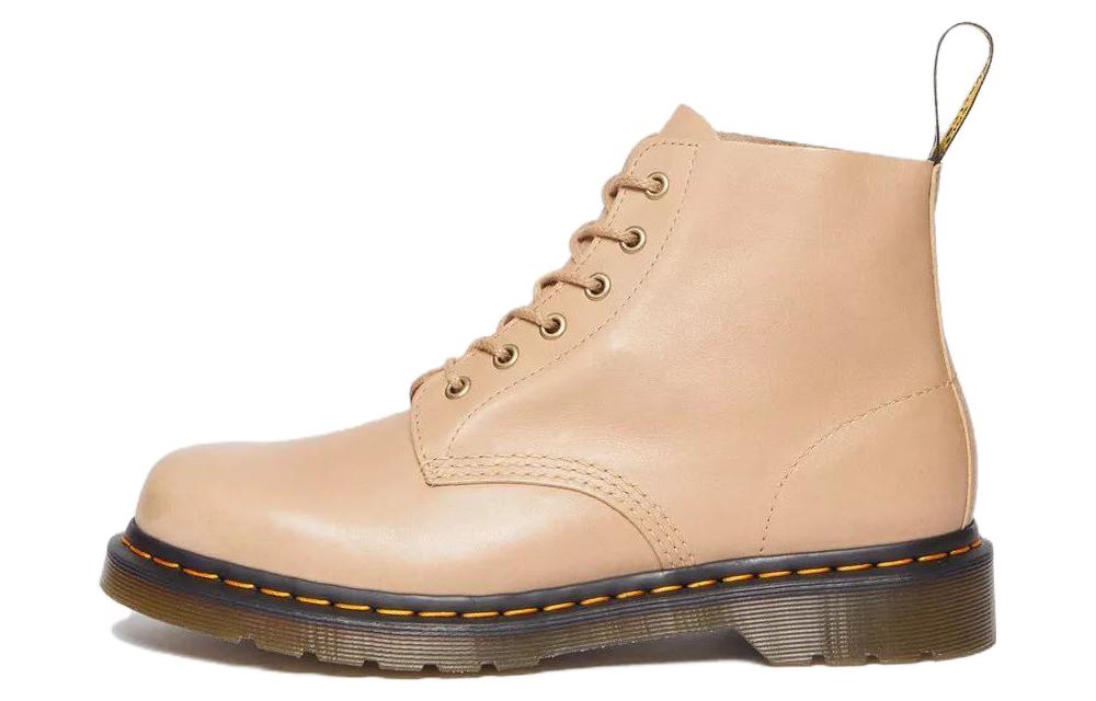 Dr. Martens 101 'Beige Lace-Up Ankle Boot'