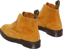 Lookbook Dr.Martens/馬汁博士 101 絨面皮短筒靴 黃褐色