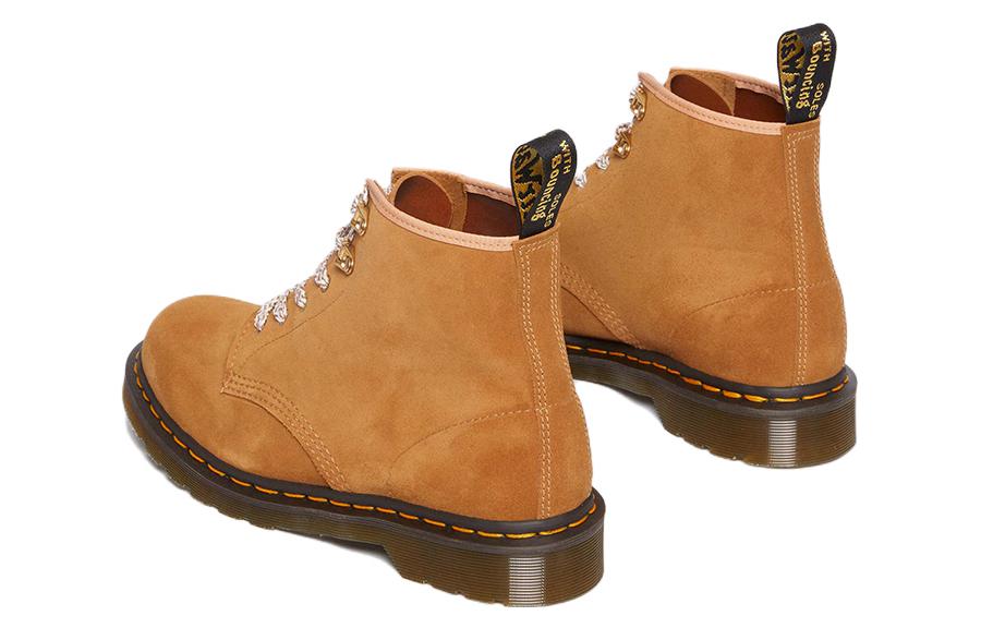 Shop Dr. Martens 101 'Coklat Velvet' 30586265