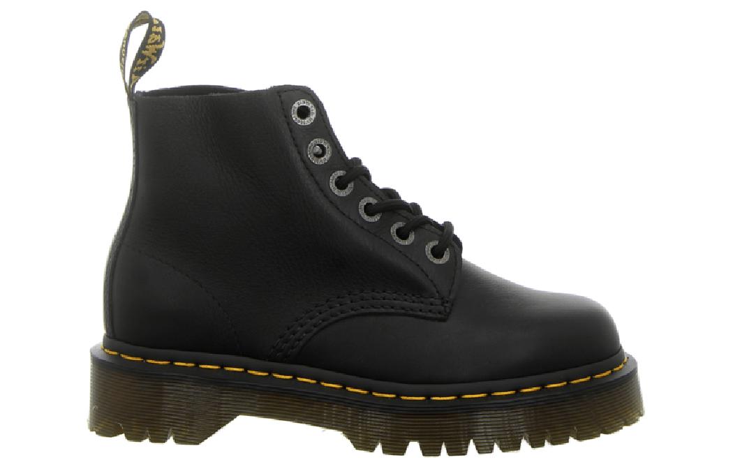Dr. Martens 101 Bex Pisa Leather Ankle Boots 'Black' 圖 2
