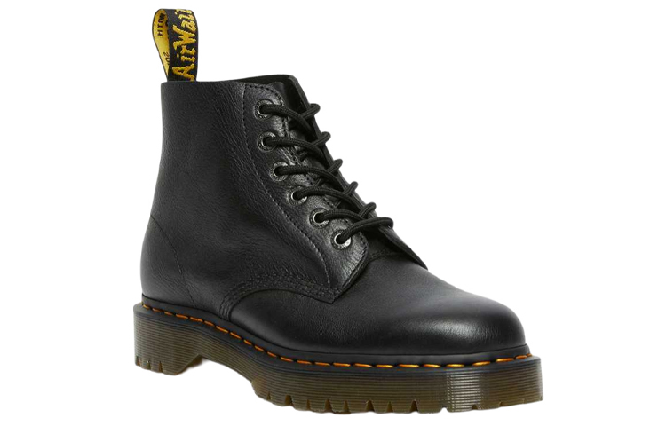 Dr. Martens 101 Bex Pisa Leather Ankle Boots 'Black' 圖 3
