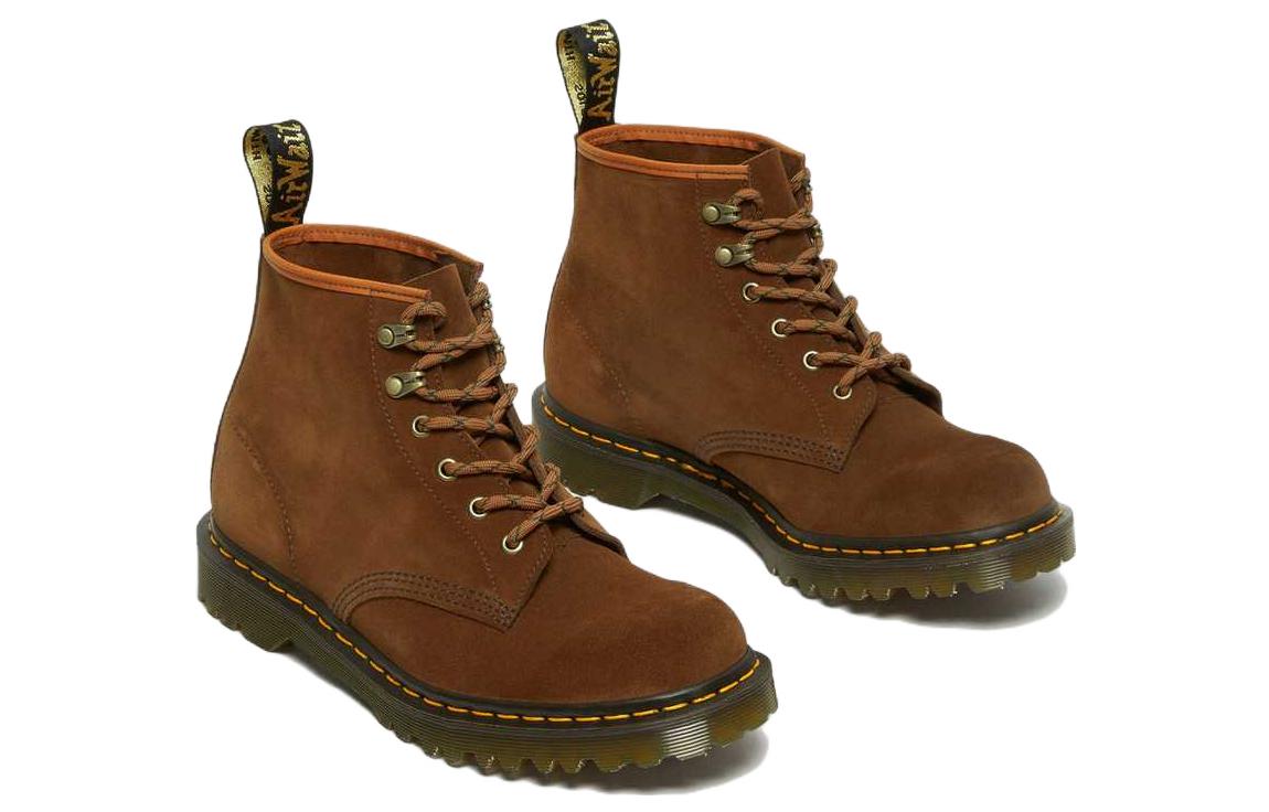 Lookbook Dr. Martens 101 Kulit 'Boot Pendek Serba Guna Coklat Kuning' 27781220
