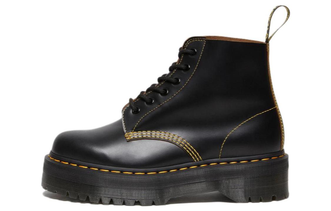 Dr. Martens 101 Leather Lace-Up Boots 'Black' 27756001