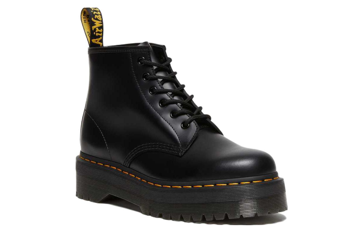 Dr. Martens 101 Quad 6 Eye Boot 'Black' 圖 2