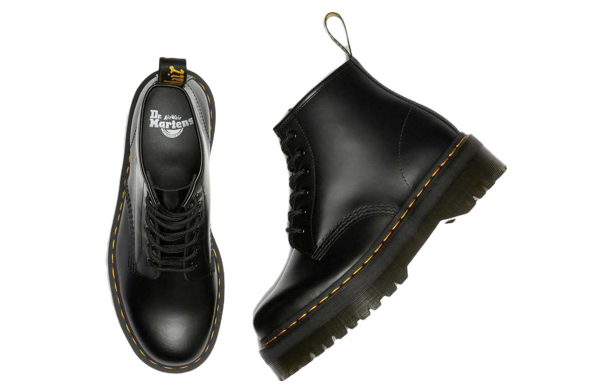 Dr. Martens 101 Quad 6 Eye Boot 'Black' 圖 4