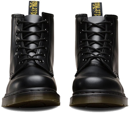 Botas de Cuero Liso Dr. Martens 101 Tobilleras 10064001 Lookbook Botas de Cuero Liso Dr. Martens 101 Tobilleras 10064001