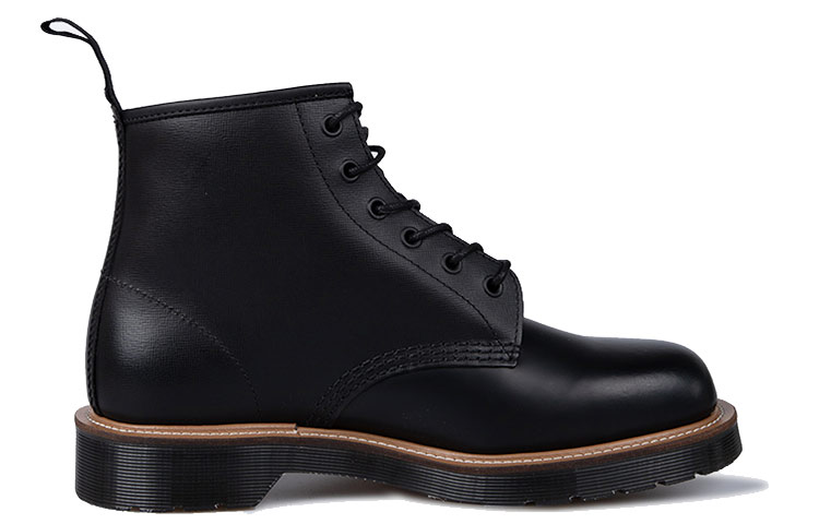 Dr. Martens 101 Straw 'Black British Gentleman 6-Eye Boot' 圖 2