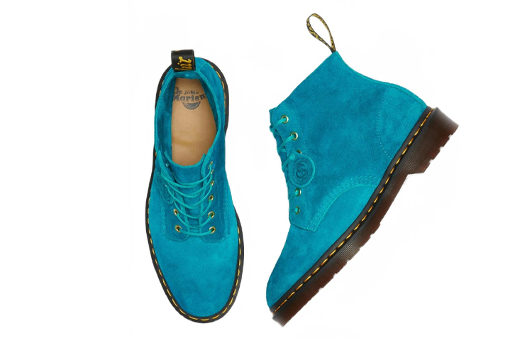 Dr. Martens 101 Suede Boots 'Blue' 圖 3