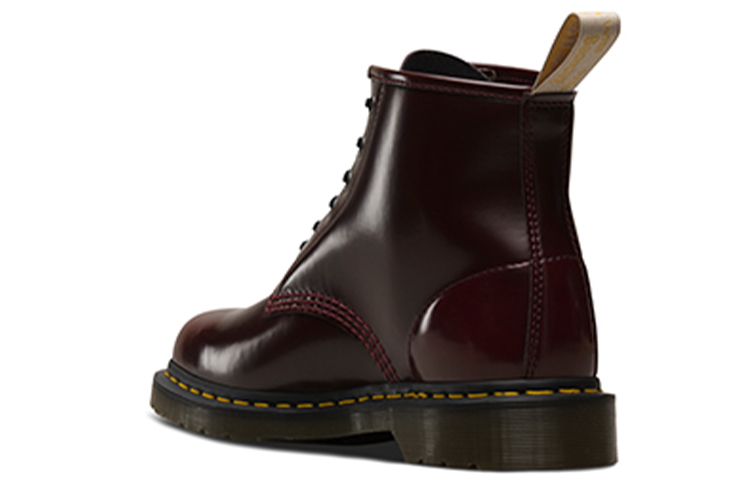 Lookbook Dr. Martens 101 Vegan Bottes Martin Lisses Rouges 23985600