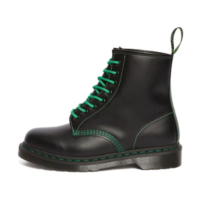 Dr. Martens 1460 'Colour Stitch Black Green'