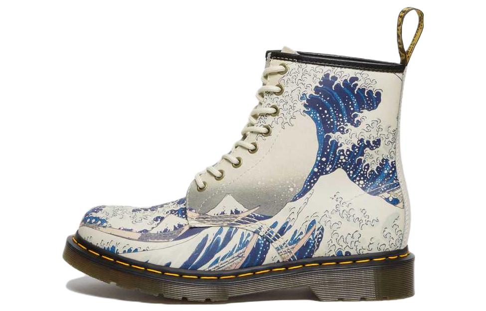 Dr. Martens 1460 Lace Up Boot The Met Katsushika Hokusai The Great Wave