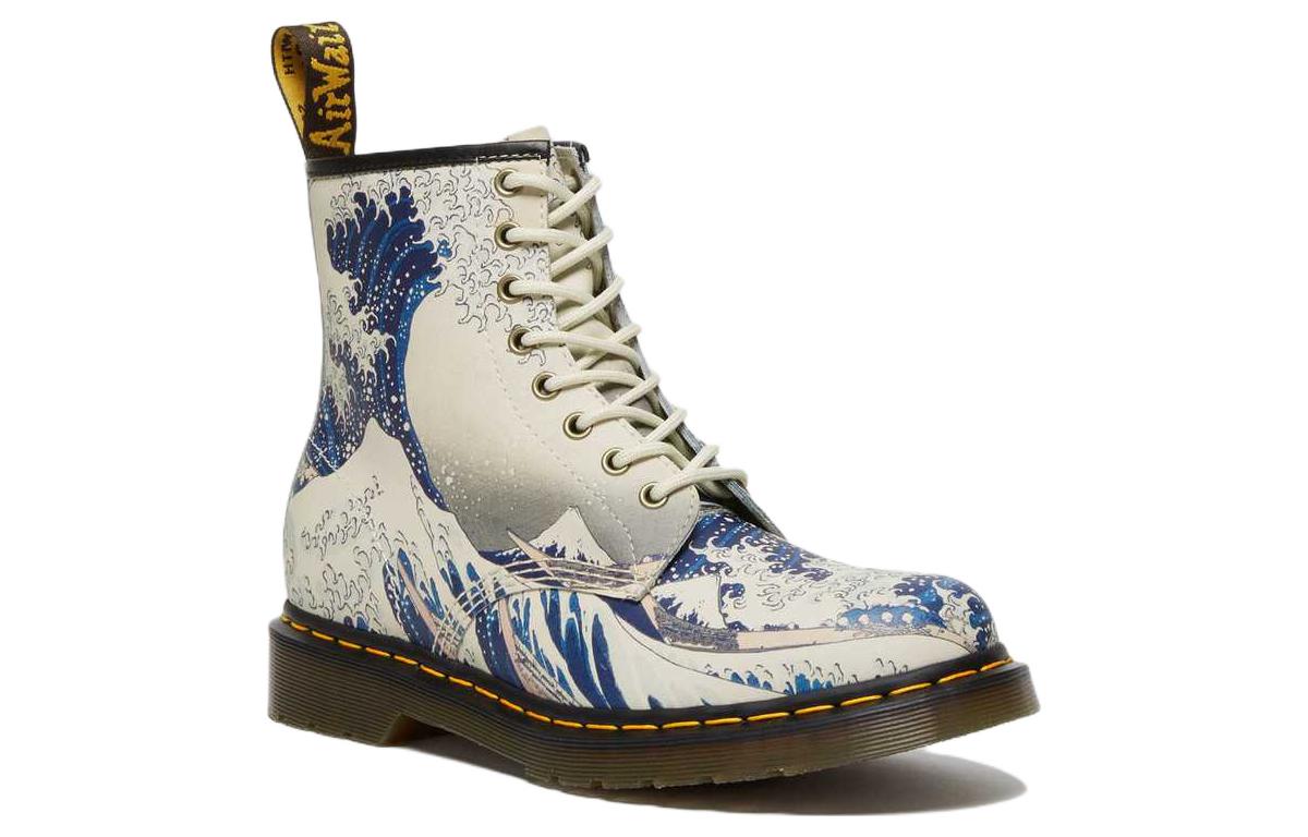 Dr. Martens 1460 Lace Up Boot The Met Katsushika Hokusai The Great Wave 圖 2