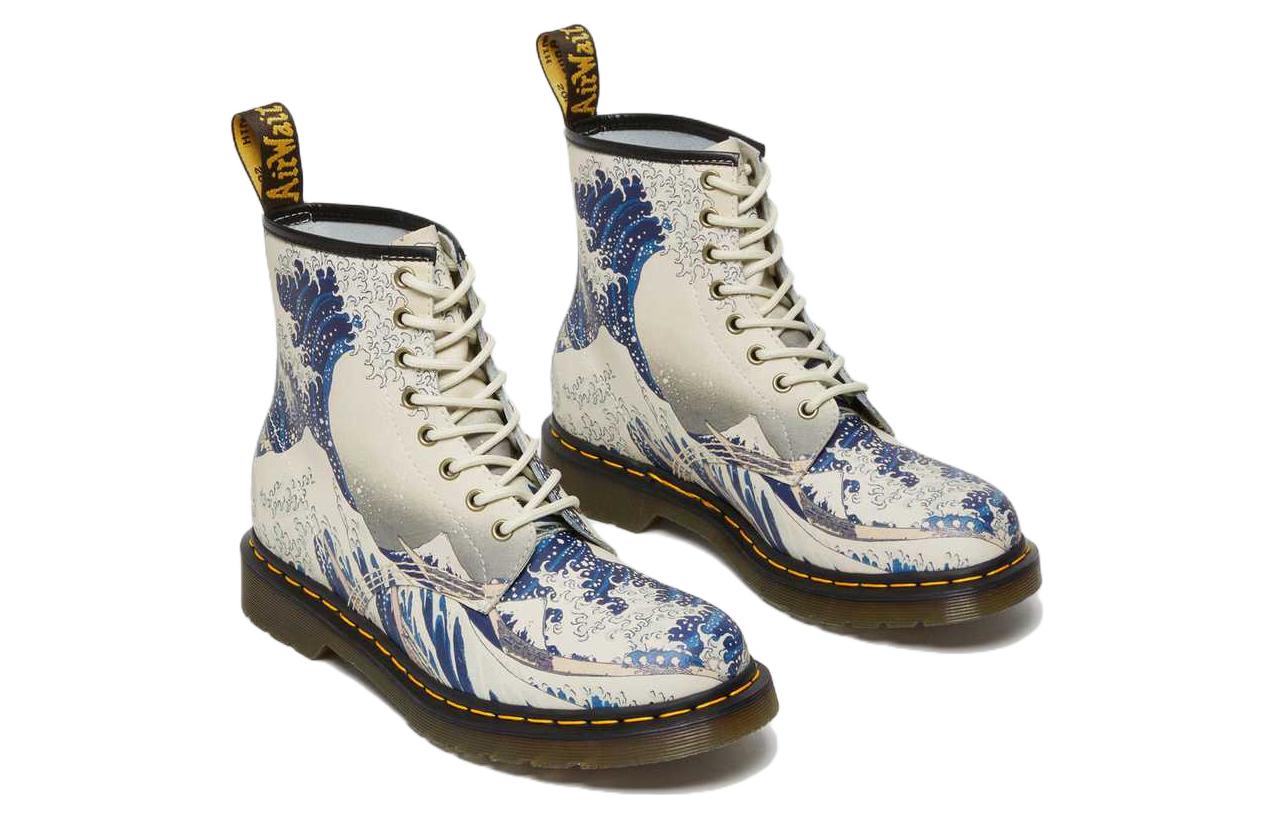 Dr. Martens 1460 Lace Up Boot The Met Katsushika Hokusai The Great Wave 圖 3