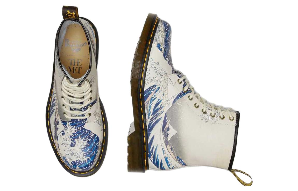 Dr. Martens 1460 Lace Up Boot The Met Katsushika Hokusai The Great Wave 圖 5
