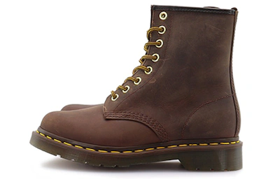 Dr. Martens 1460 Aztec Crazyhorse Martin boots Couple Style Brown