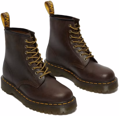 Dr. Martens 1460 Bex Kulit Crazy Horse But Hitam Coklat Gelap 27894201 Lookbook Dr. Martens 1460 Bex Kulit Crazy Horse But Hitam Coklat Gelap 27894201