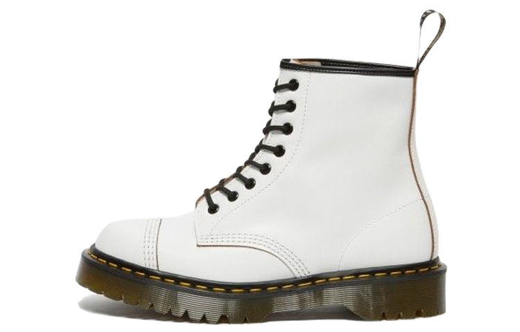 Dr. Martens 1460 Bex Made in England Toe Cap Lace Up Boots 'White' 27386100