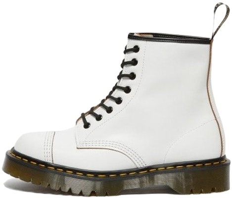 Dr. Martens 1460 Bex Made in England Toe Cap Lace Up Boots 'White' 27386100 Buy Dr. Martens 1460 Bex Made in England Toe Cap Lace Up Boots 'White' 27386100