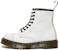 But Dr. Martens 1460 Bex 'Putih' Buatan England dengan Lace dan Penutup Cap. 27386100